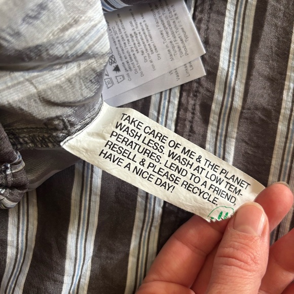 Ganni striped balloon pants size S - Picture 9 of 10